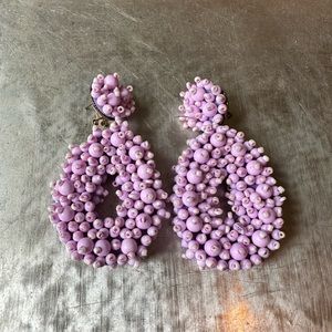Lilac earrings